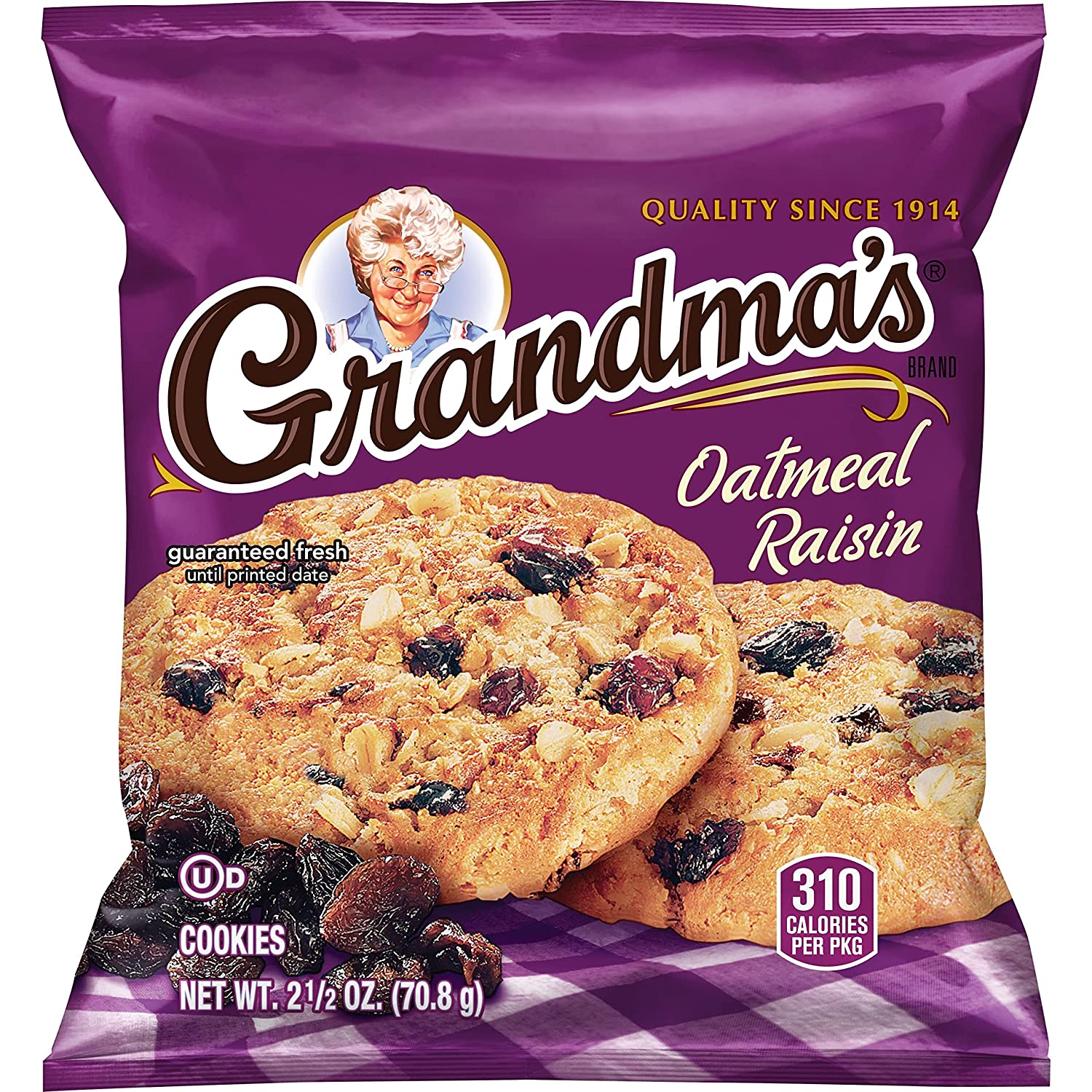 'Grandma''s Oatmeal Raisin Cookies\ 2.5 Ounce (Pack of 60)'